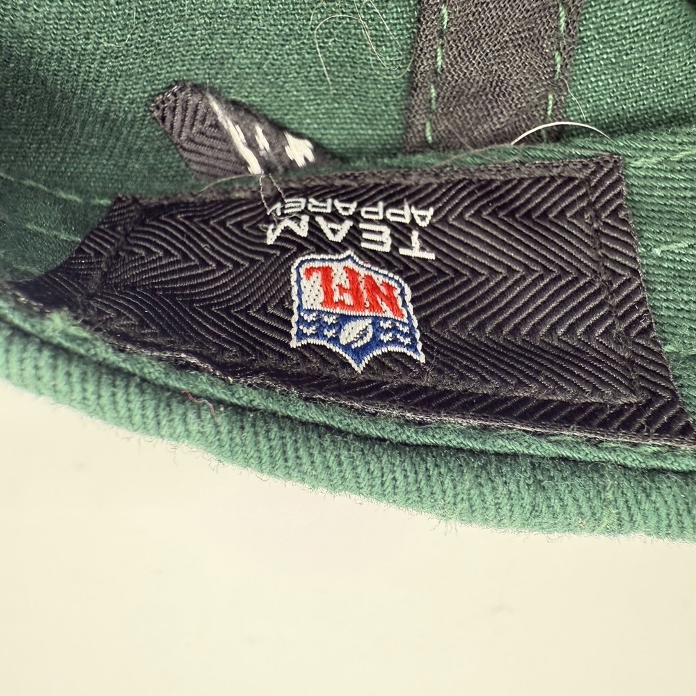 Green Bay Packers NFL Team Apparel Strapback Hat Green Gold Vintage Dad Cap - Picture 6 of 6